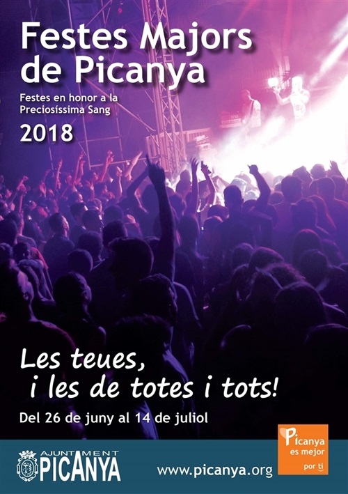 Fiestas en honor al Santísimo Cristo de la Sangre 2018 Picanya / Picaña